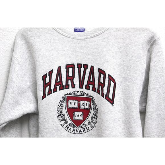 Vintage Kids Harvard University Ivy League Crest Sweatshirt XL - Picture 2 of 5